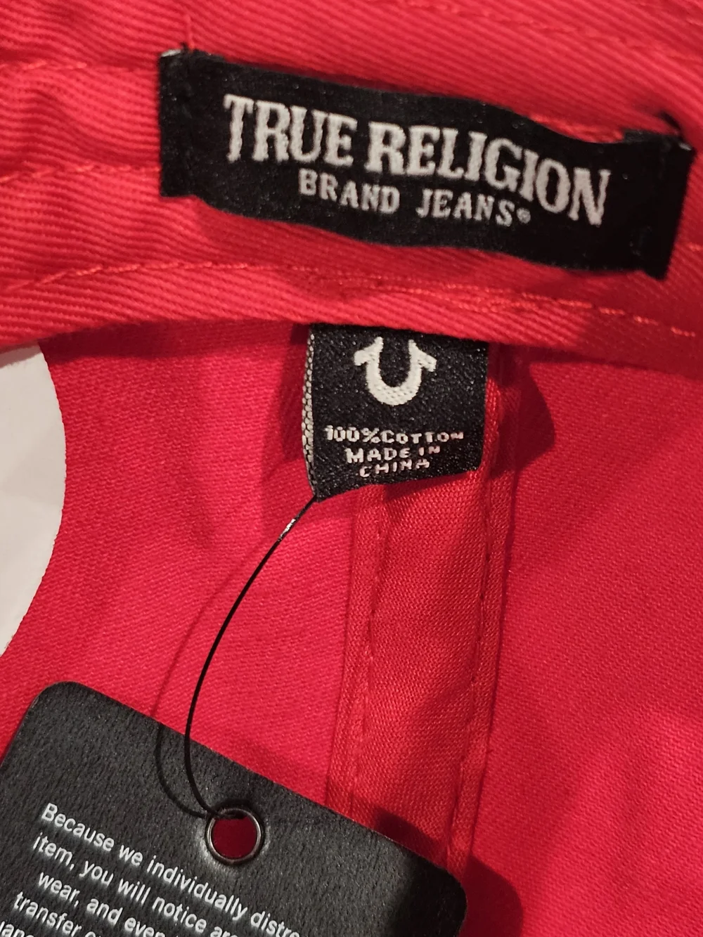 True Religion classic red